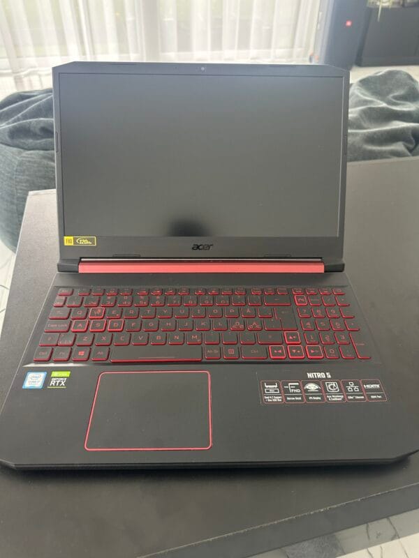 Acer Nitro AN515-54-79EG i7-9750H 16GB RAM 512GB SSD RTX 2060 15.6” Gaming Nešiojamas Kompiuteris