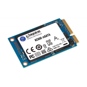 440x440 Kingston | KC600 | 512 GB | Solid-state drive interface mSATA | Read speed 550 MB/s | Write speed 520 MB/s