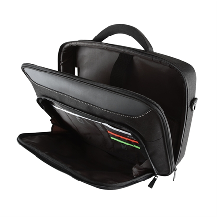 Targus | Classic+ | Fits up to size 15.6 " | Messenger - Briefcase | Shoulder strap | Black/Red