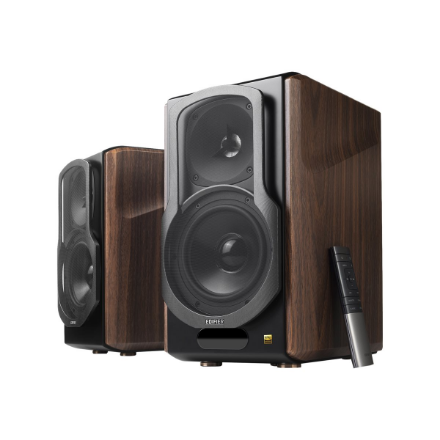 440x440 Edifier S2000MKIII Bookshelf Speaker, Brown | Edifier