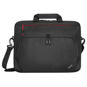 Lenovo | Essential | ThinkPad Essential Plus 15.6-inch Topload (Sustainable & Eco-friendly, made with recycled PET: Total 37% Exterior: 100%) | Topload | Black