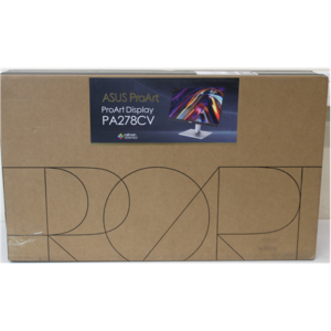 SALE OUT. Asus | ProArt Display Professional Monitor | PA278CV | 27 ” | IPS | WQHD | 16:9 | 75 Hz | 5 ms | 2560×1440 | 350 cd/m² | HDMI ports quantity 2 | Gray | Warranty 24 month(s) | DAMAGED PACKAGING