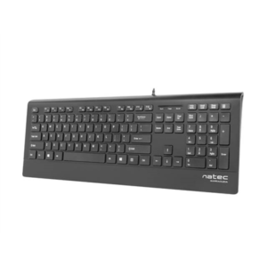 440x440 Natec Keyboard, Barracuda, US Layout, Slim | Natec | Keyboard | Barracuda | Standard | Wired | US | Black