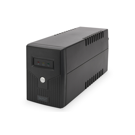 440x440 Digitus | Line-Interactive UPS | Line-Interactive UPS DN-170063, 600VA, 360W, 1x 12V/7Ah battery, 2x CEE 7/7 outlet, 2x RJ-11, 1x USB 2.0 type B, LED, Simulated Sine Wave, 298x101x142mm, 4.35kg | 600 VA | 360 W