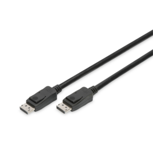 440x440 Digitus | DisplayPort Connection Cable | AK-340106-010-S | DisplayPort to DisplayPort DisplayPort Male (Version 1.3/1.4) | DisplayPort Male (Version 1.3/1.4)