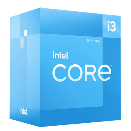 440x440 Intel | i3-12100F | 3.30 GHz | FCLGA1700 | Processor threads 8 | Intel Core i3 | Processor cores 4