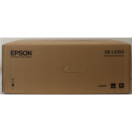 SALE OUT. Epson EB-L530U Laser Projector, 1920x1200, 5200 Lm, 16:10, 2500000:1, White | Epson | EB-L530U | WUXGA (1920x1200) | 5200 ANSI lumens | White | DAMAGED PACKAGING