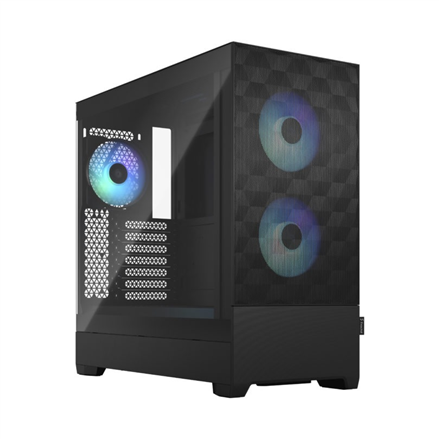 440x440 Fractal Design | op Air RGB | Side window | Black TG Clear Tint | ATX, mATX, Mini ITX | ATX