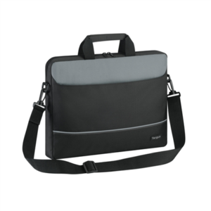 Targus | Intellect | Fits up to size 15.6 ” | Messenger – Briefcase | Shoulder strap | Black/Grey