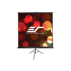 Elite Screens | Tripod Series | T120UWV1 | Diagonal 120 ” | 4:3 | Viewable screen width (W) 244 cm | Black