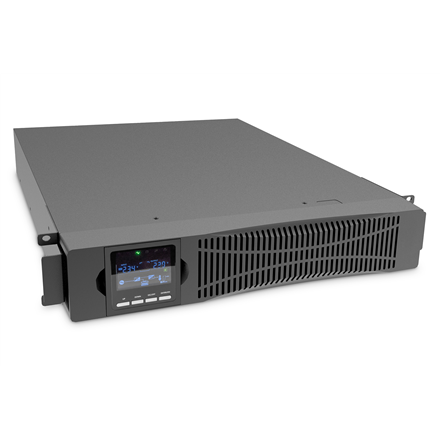 440x440 DIGITUS OnLine UPS, rack/tower, 1500VA, 1500W, LCD, 8 x C13, 1 x C19, RS-232, USB, RJ45, SNMP card (optional), relay card (optional) | Digitus | OnLine UPS | OnLine UPS Modul, 1500VA/1500W | 1500 VA | 1500 W