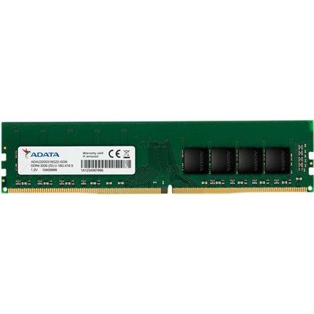 440x440 ADATA | Premier DDR4 RAM | 16 GB | U-DIMM | 3200 MHz | PC/server | Registered No | ECC No