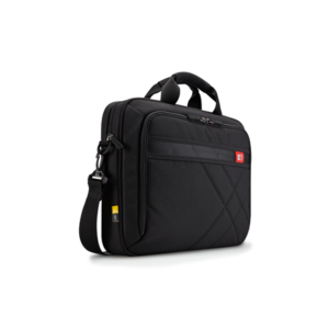Case Logic | Casual Laptop Bag | DLC117 | Fits up to size 17 ” | Laptop Bag | Shoulder strap | Black