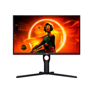 AOC | Monitor | 25G3ZM/BK | 24.5 ” | VA | FHD | 16:9 | 240 Hz | 1 ms | 1920 x 1080 | 300 cd/m² | HDMI ports quantity 2 | Black/Red | Warranty 36 month(s)