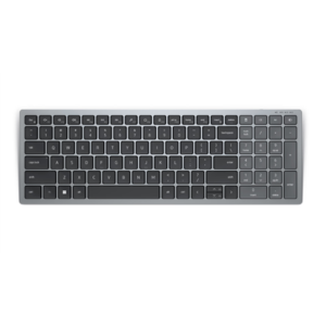 Dell | Keyboard | KB740 | Keyboard | Wireless | Russian | Titan Gray