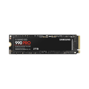 440x440 Samsung | 990 PRO | 2000 GB | SSD form factor M.2 2280 | Solid-state drive interface PCIe Gen4x4 | Read speed 7450 MB/s | Write speed 6900 MB/s