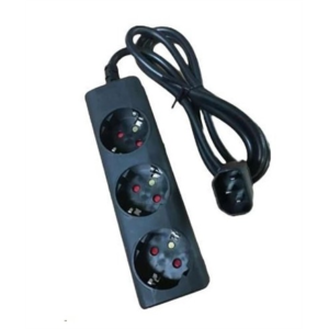 Eaton | Eaton Output cable IEC-Schuko 10A C14 – 3x Schuko-Box | 1010081 | Sockets quantity 3