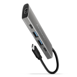AXAGON | USB-C 10Gbps SPEEDSTER 5in1 hub (rev2.0) | HMC-5G2 | HDMI ports quantity 1
