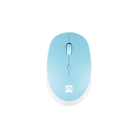 440x440 Natec | Mouse | Harrier 2 | Wireless | Bluetooth | White/Blue