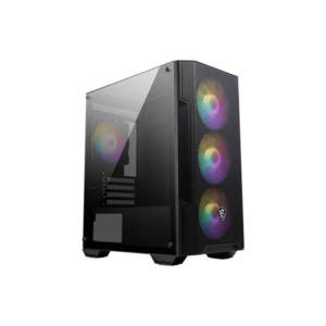 MSI | PC Case | MAG FORGE M100A | Black | Micro ATX Tower | ATX