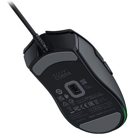 Razer | Gaming Mouse | Cobra | Wired | Optical | Yes | Black