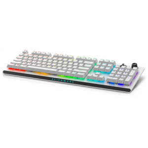 Dell | Alienware Tri-Mode AW920K | Wireless Gaming Keyboard | Wireless | Bluetooth | RGB LED light | Wireless connection | US | CHERRY MX Red | Lunar Light
