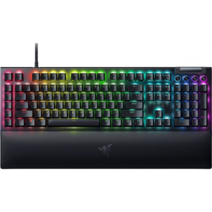 440x440 Razer | BlackWidow V4 | Mechanical Gaming keyboard | Wired | RGB LED light | US | Yellow Switches | Black