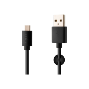 440x440 Fixed | Data And Charging Cable With USB/USB-C Connectors | Black