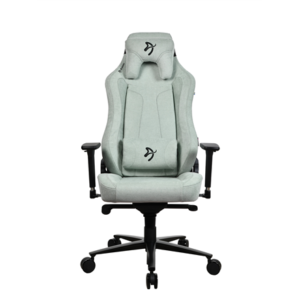 440x440 Arozzi Frame material: Metal; Wheel base: Aluminium; Upholstery: Soft Fabric | Arozzi | Gaming Chair | Vernazza SoftFabric | Pearl Green