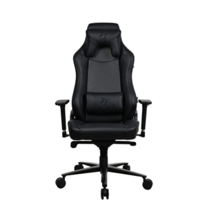 440x440 Arozzi Frame material: Metal; Wheel base: Aluminium; Upholstery: Soft PU | Gaming Chairs | Vernazza SoftPU | Pure Black