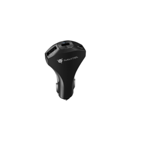 Navitel | Universal Car Splitter Charger | USP45 SLIM | USB-C power: Up to 27 W, 5V – 3.6A; 9V – 3A; 12V – 2.5A; USB-A power: Up to 18 W, 5V – 3A; 9V – 2A; 12V – 1.5A | 5 V | Car Charger
