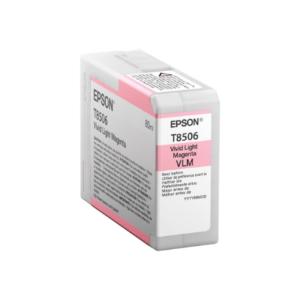 Epson T85060N ink, Light magenta | Epson Epson | C13T85060N | Epson T8506 – vivid light magenta – original – ink cartridge | Ink cartridge | Vivid light magenta