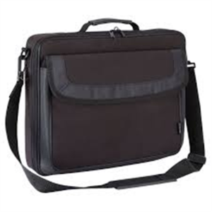 Targus | Classic Clamshell Case | Fits up to size 15.6 ” | Messenger – Briefcase | Shoulder strap | Black