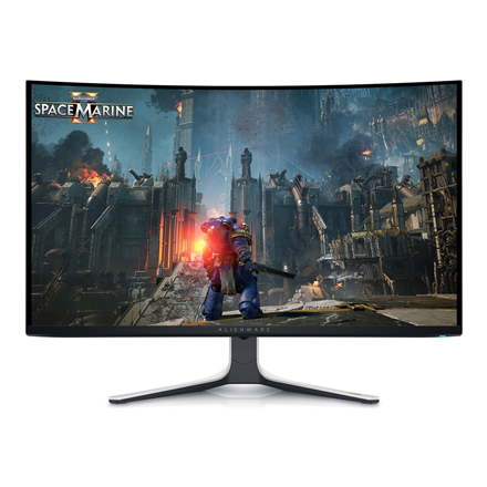 Dell | Curved Screen Gaming Monitor | AW3225QF | 31.6 " | OLED | 4K UHD | 16:9 | 240 Hz | 0.03 ms | 3840 x 2160 pixels | 1000 cd/m² | Power connector, Security-lock slot, Joystick, USB-A, USB-B, USB-C, HDMI, DispalyPort | HDMI ports quantity 2 | White / Black | Warranty 36 month(s)