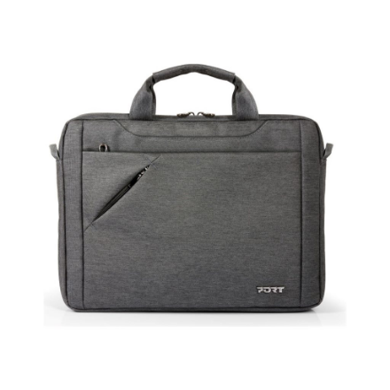 PORT DESIGNS | Sydney ECO | Fits up to size 13-14 " | Laptop case | Shoulder strap | Grey