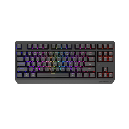 Genesis | THOR 230 | Mechanical Gaming Keyboard | Wireless | US | Outemu Panda | Black
