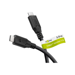 Goobay | USB-C Cable, USB4, 100 W, 20 Gbit/s, Power Delivery, 2 m | 74197