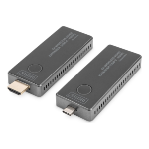 Digitus | 4K Wireless Video Extender, 30 m (USB-C – HDMI) | DS-55324 | Black/Silver