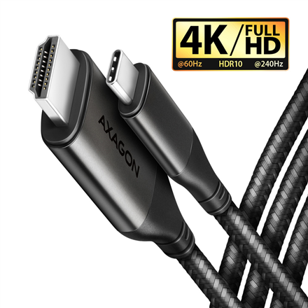 440x440 AXAGON | Active converter | USB-C to HDMI | 1.8 m