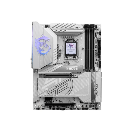 440x440 MSI MPG Z890 EDGE TI WIFI | Processor family Intel | Processor socket LGA1851 | Supported hard disk drive interfaces SATA, M.2 | Number of SATA connectors 4