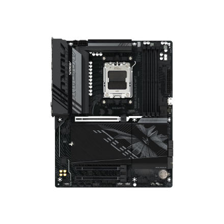 440x440 Gigabyte B850 A ELITE WF7 | Processor family AMD | Processor socket AM5 | DDR5 | Supported hard disk drive interfaces SATA, M.2 | Number of SATA connectors 4