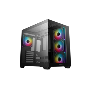440x440 Deepcool CG530 4F | Black | Mid Tower | ATX PS2