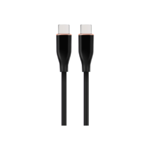 Cablexpert | Premium Silicon Type-C Power Delivery (PD) Charging and Data Cable, 1.5 m | CC-USB2S-CMCM-1.5M-BK