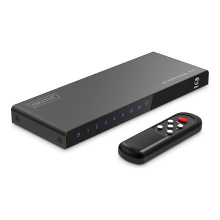 440x440 Digitus 4K HDMI Switch, 3x1 | DS-55331 | Black