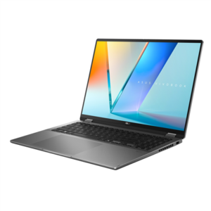 Asus Vivobook 16 Flip TP3607SA-RJ033W | Matte Gray | 16 ” | OLED | Touchscreen | 3K | 120 Hz | 2880 x 1800 pixels | Glossy | Intel Core Ultra 7 | 256V | 16 GB | LPDDR5X | Solid-state drive capacity 1000 GB | Intel Graphics | Windows 11 Home | 802.11be | Bluetooth version 5.4 | Keyboard language US international | Keyboard backlit | Warranty 24 month(s)