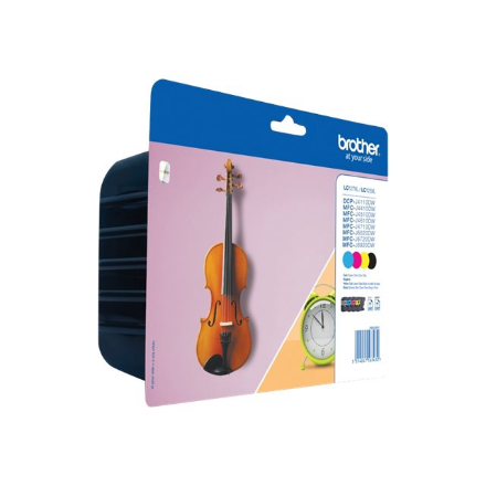 440x440 Brother LC127XLVALBP | Ink Cartridge | Black, Cyan, Magenta, Yellow