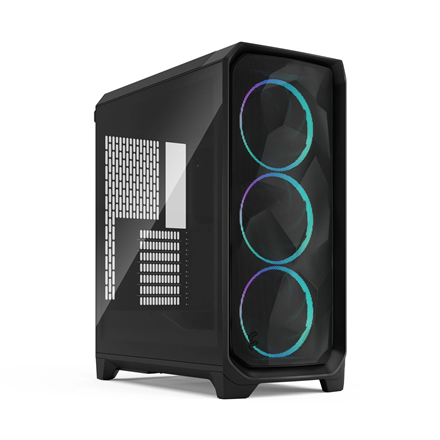 440x440 Fractal Design Meshify 3 | Black RGB TG Light Tint | Mid-Tower | ATX