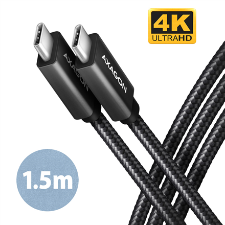AXAGON | Data and charging USB 2.0 cable, 1.5 m | BUCM32-CM15AB | USB-C to USB-C