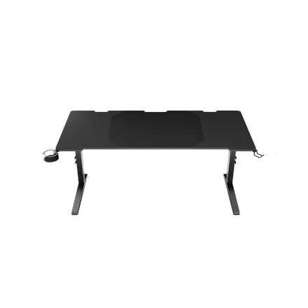 Genesis | Modular Gaming Desk | Holm 160 RGB | Anthracite Black