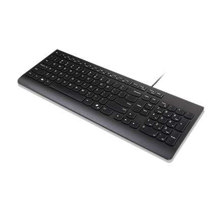 440x440 Lenovo Essential | Keyboard | Wired | Nordic | Black